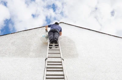 Peinture extérieure à Chatel-Chéhéry — façades et ravalement
